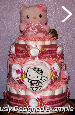 Hello Kitty Front View.JPG - Hello Kitty Cakes